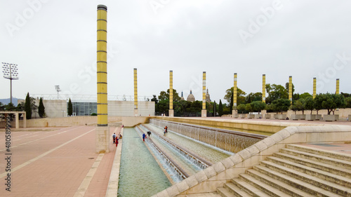 Estadi Olimpic Lluis Companys in Barcelona, Spain photo