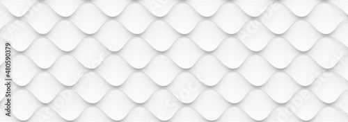 Abstract mesh wave-like design elements on white background. creative lines Vector illustration EPS 10
