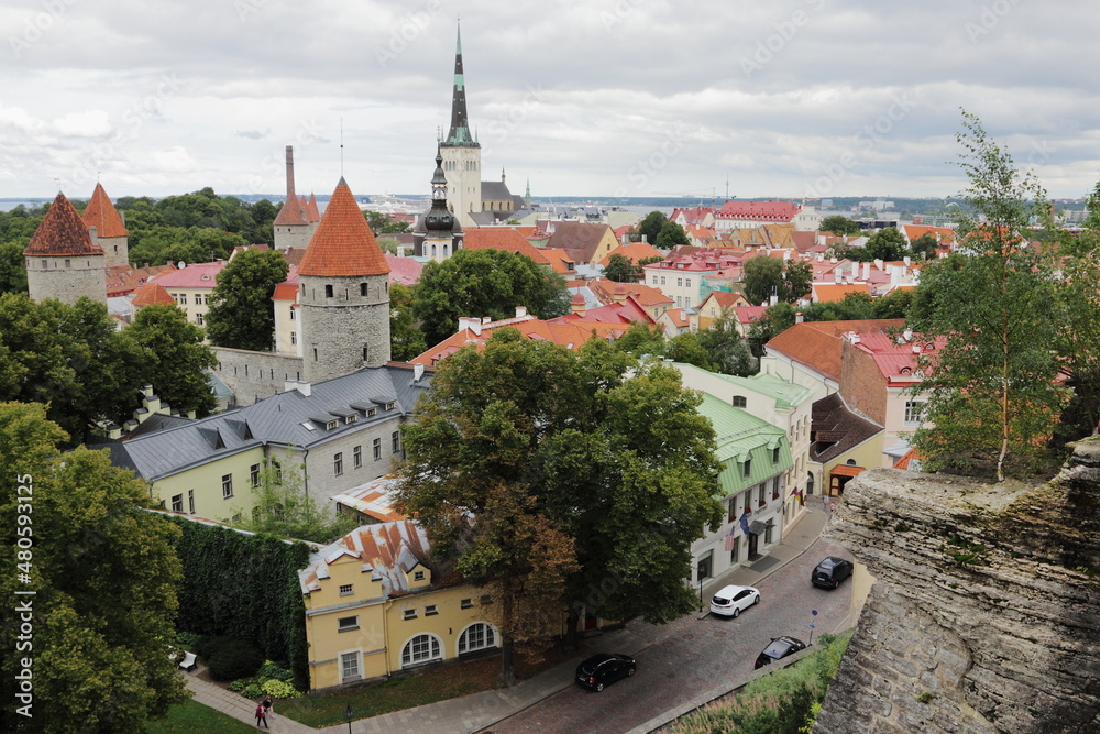Obraz premium Old town in Tallinn