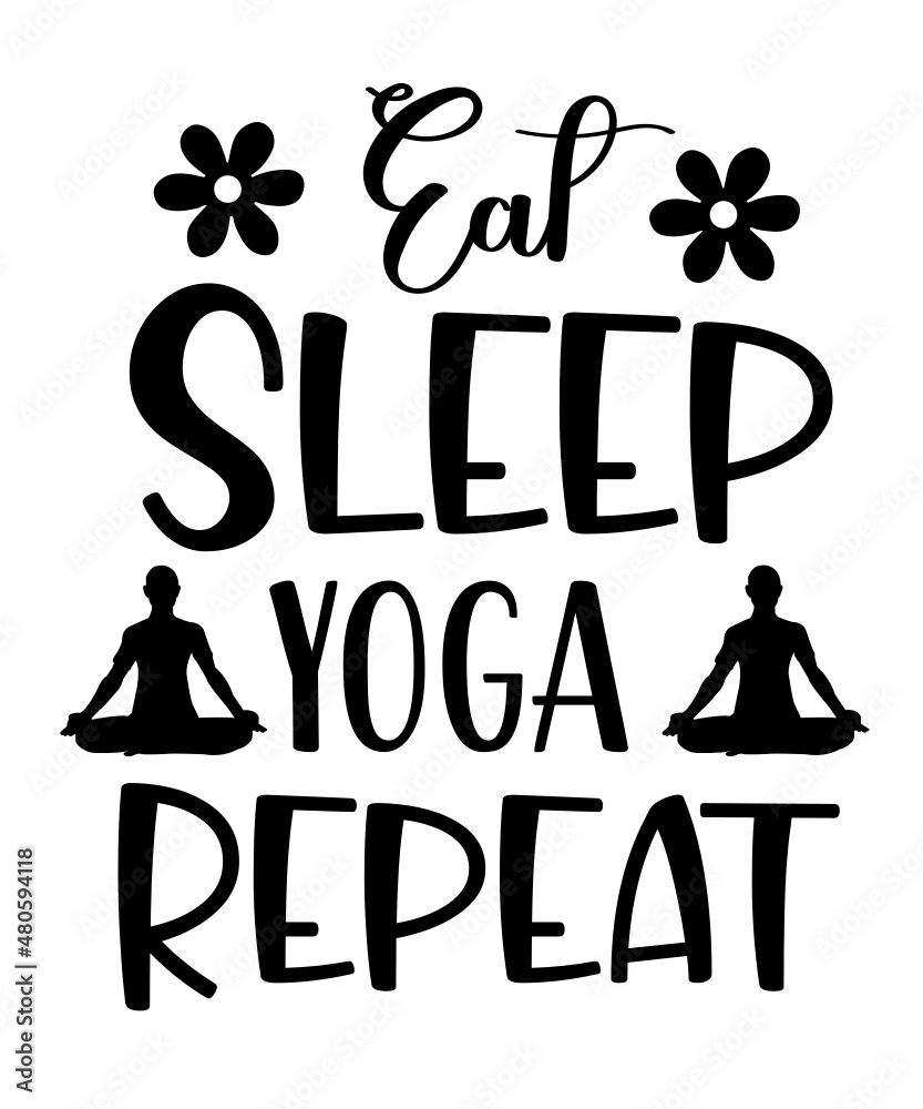 Yoga SVG Bundle, Cricut Files, Meditation Svg, SVG Files For Cricut