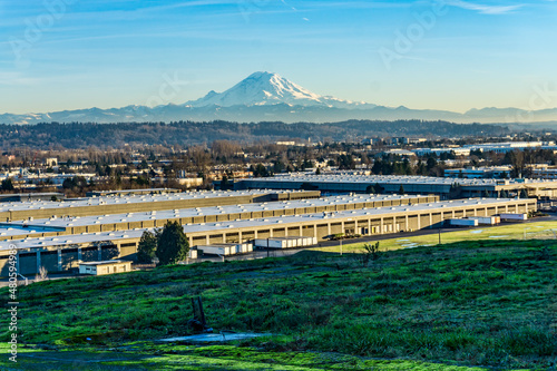 Fototapeta Naklejka Na Ścianę i Meble -  Tukwila And Rainier 9