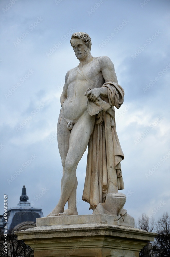 Day view of the Jardin des Tuileries garden, Paris, France Day view of the Jardin des Tuileries garden, Paris, France