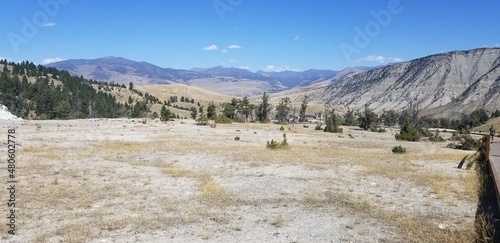 Hills of Yellowstone National Park, Wyoming