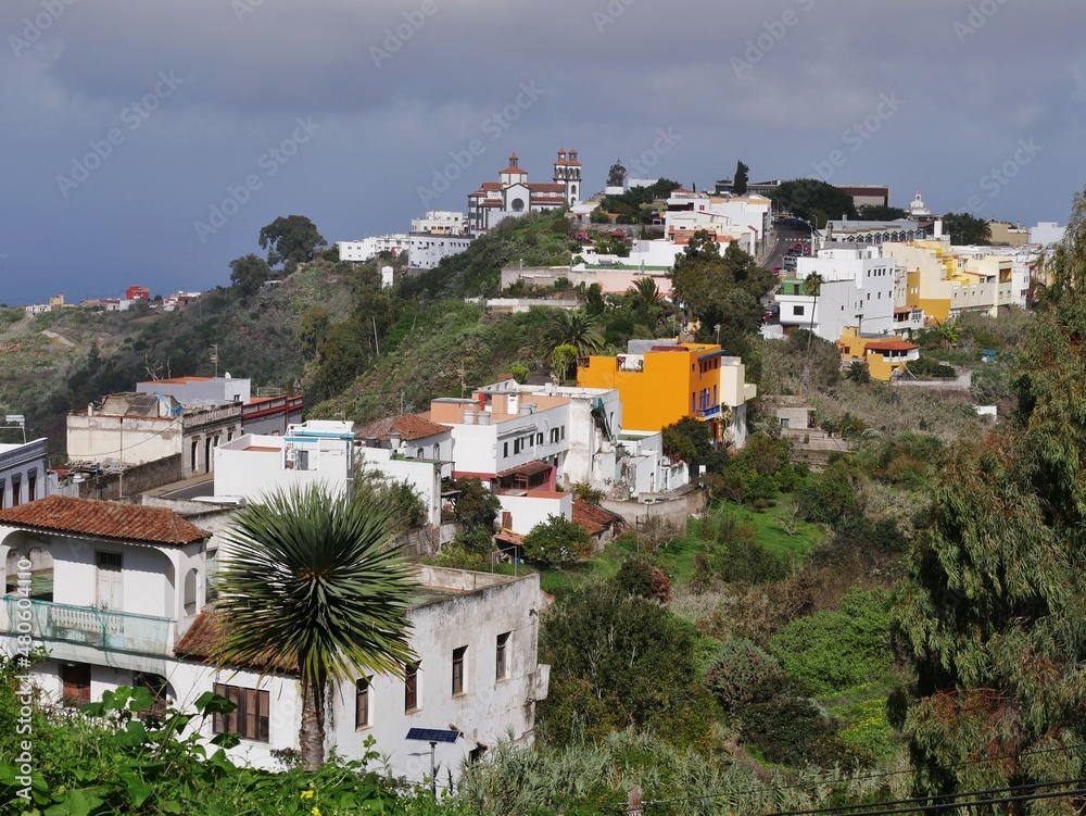 Dorf Moya auf Gran Canaria