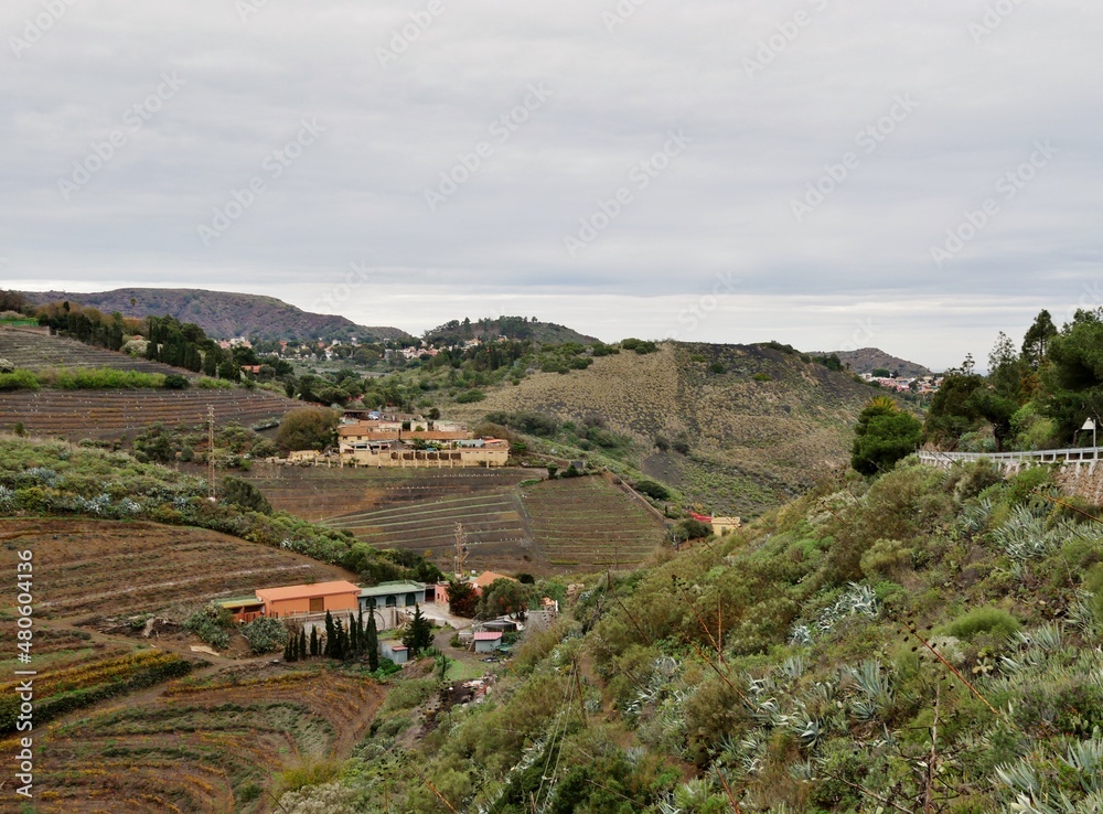 Naklejka premium Bandama auf Gran Canaria