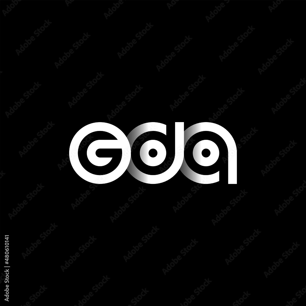 GDQ Letter Initial Logo Design Template Vector Illustration GDQ Letter Initial Logo Design Template Vector Illustration