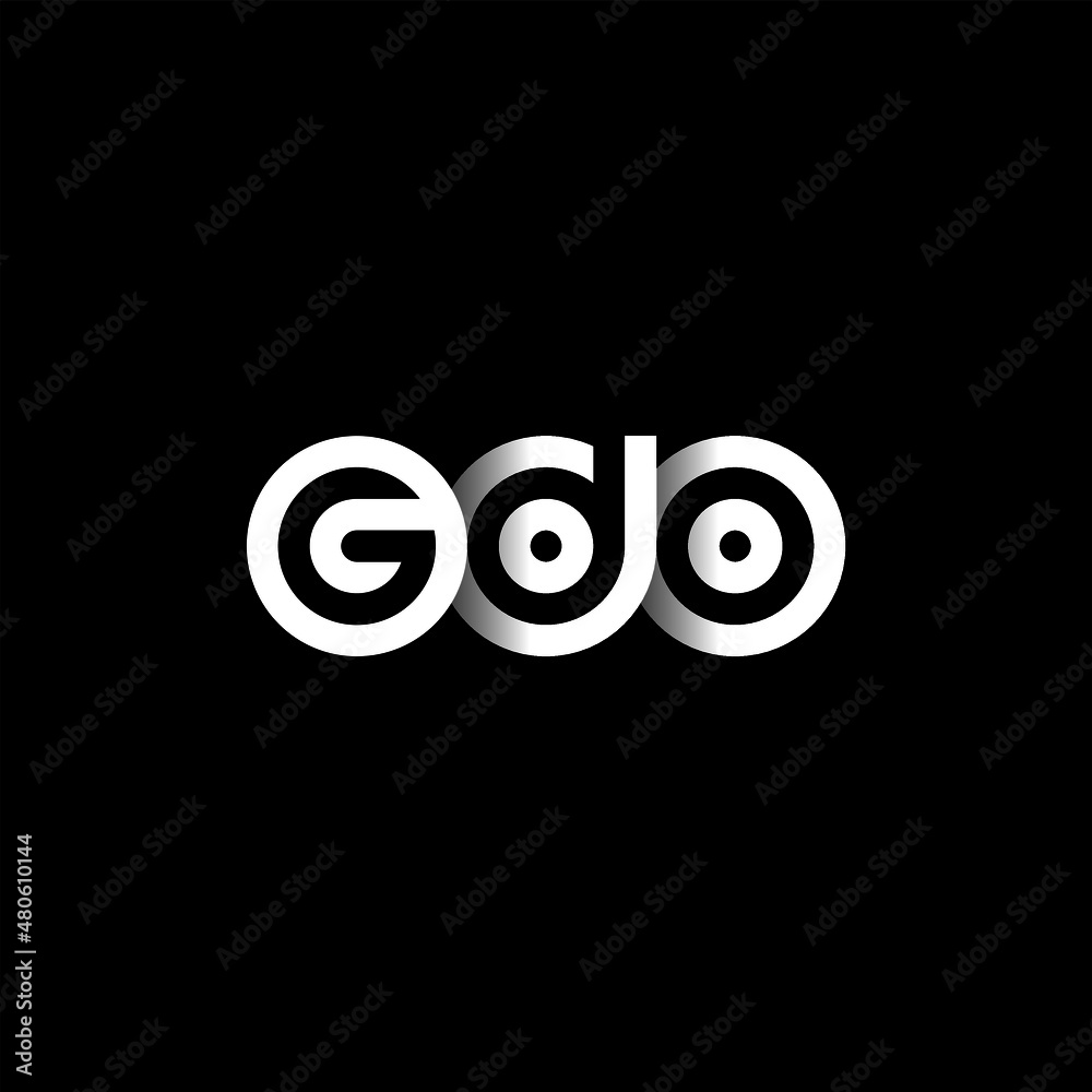 GDO Letter Initial Logo Design Template Vector Illustration GDO Letter Initial Logo Design Template Vector Illustration