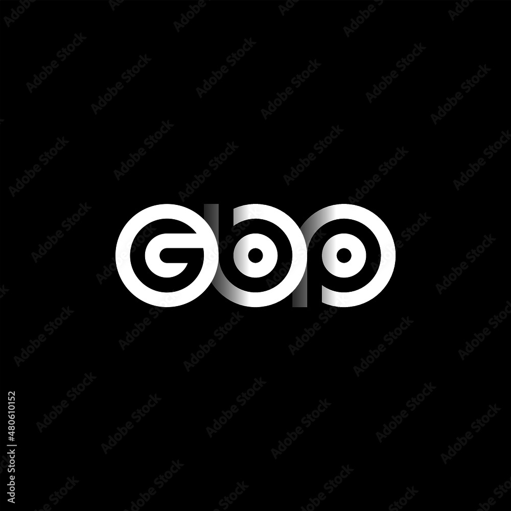 GBP Letter Initial Logo Design Template Vector Illustration GBP Letter Initial Logo Design Template Vector Illustration