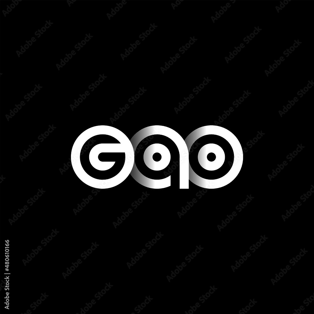 GQO Letter Initial Logo Design Template Vector Illustration GQO Letter Initial Logo Design Template Vector Illustration