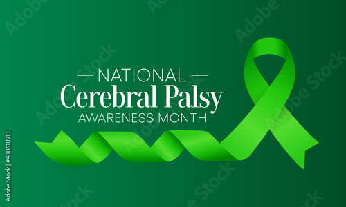 National Cerebral Palsy awareness month is observed every year in March, CP is a group of disorders that affect a person's ability to move and maintain balance and posture. Vector illustration