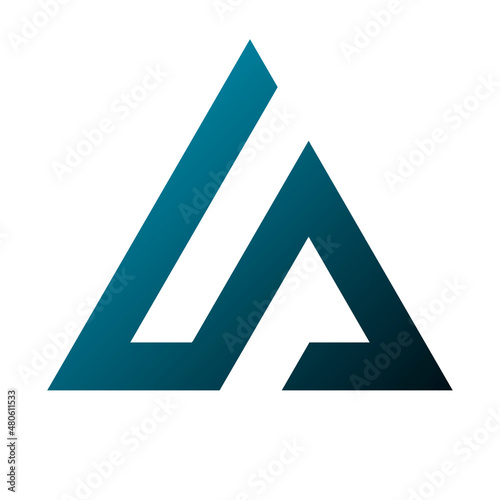 Free Download GRAFIC LOGO LETTERS L A  - GFXLoad