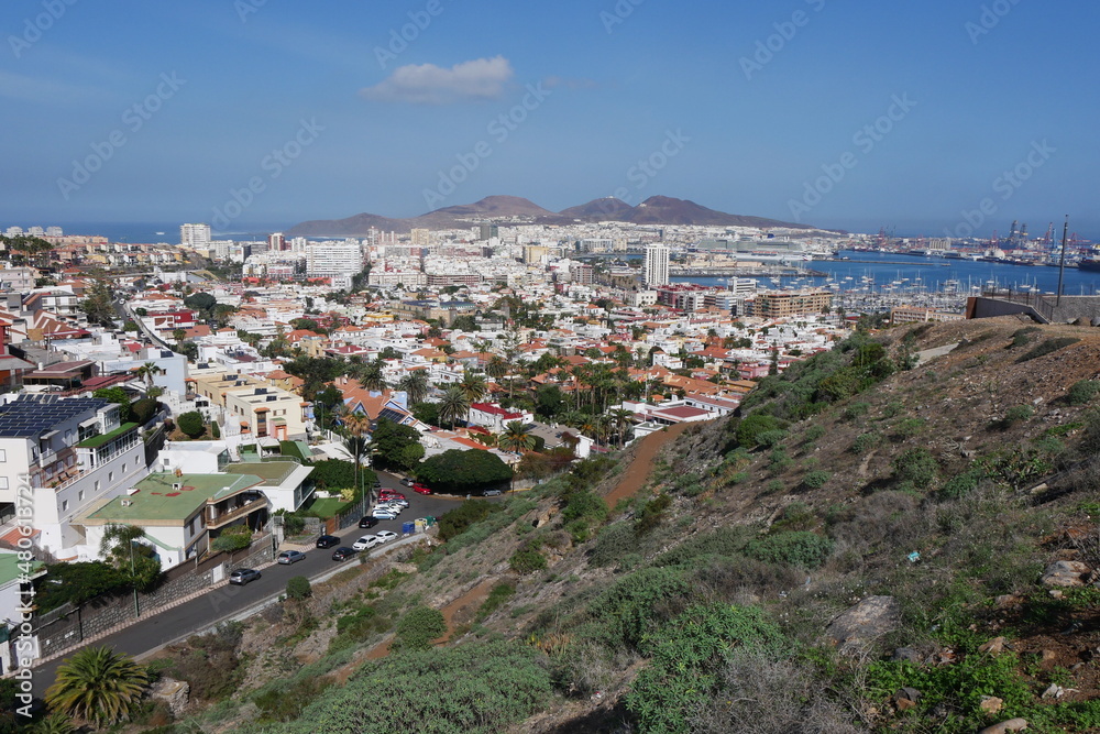 Fototapeta premium Aussicht auf Las Palmas de Gran Canaria