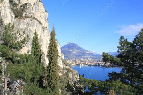 Lago di Garda dal sentiero Ponale