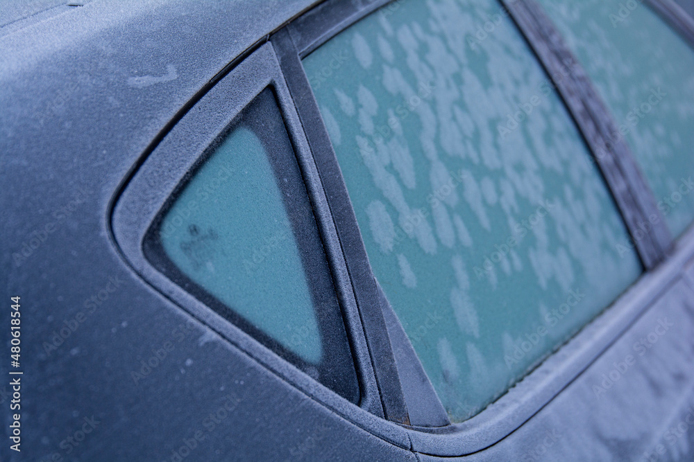Zugefrorenes Fenster