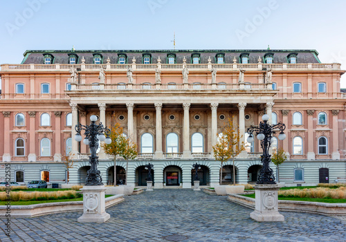 Photography Royal palace of Buda in Budapest, Hungary