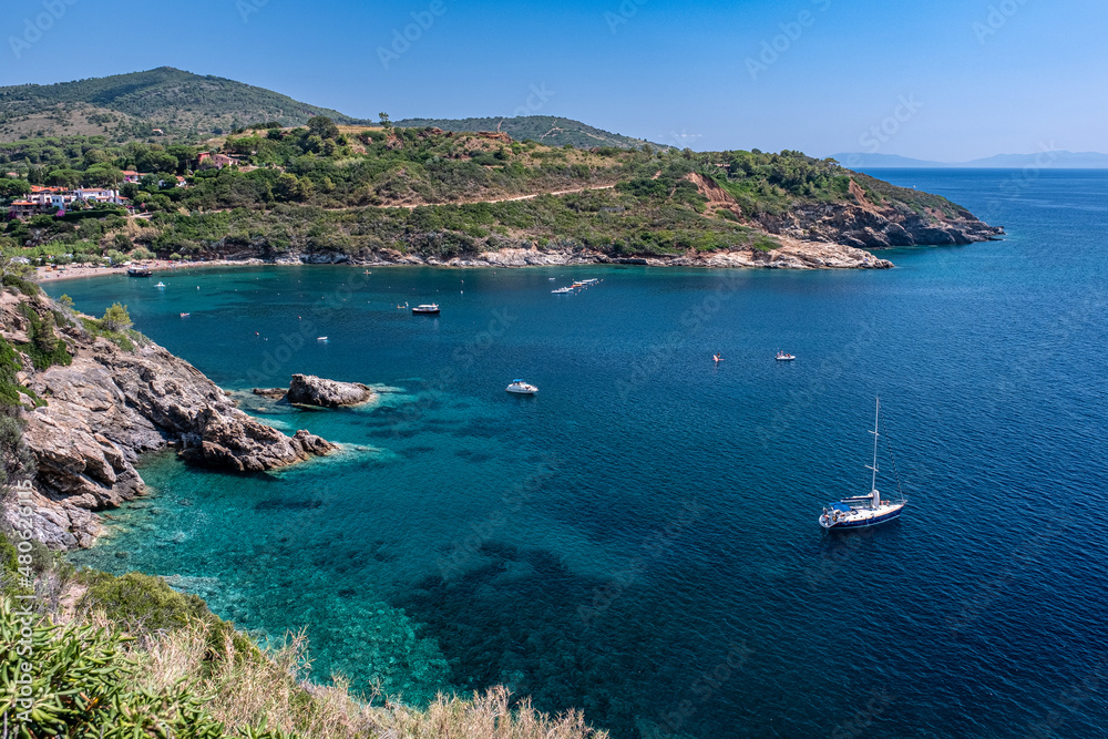 isola d'Elba, paesaggio marino