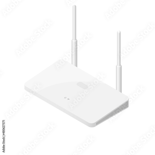 Router isometric icon, great design for any purposes.