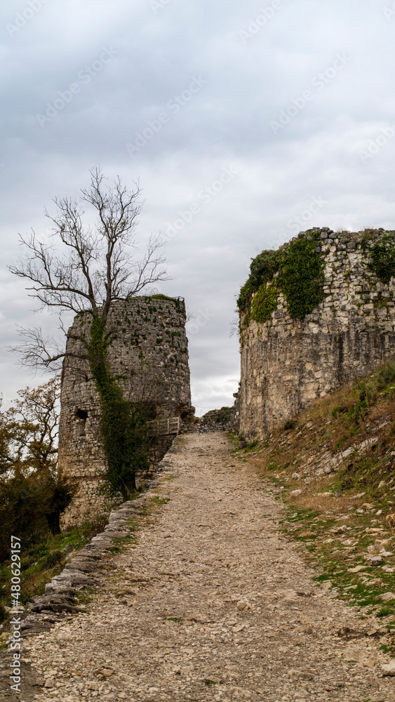 The Anakopia Fortress is a defensive structure, a historical landmark in the city of New Athos on the Anakopia Mountain, an ancient fortification of the Eastern Black Sea region.