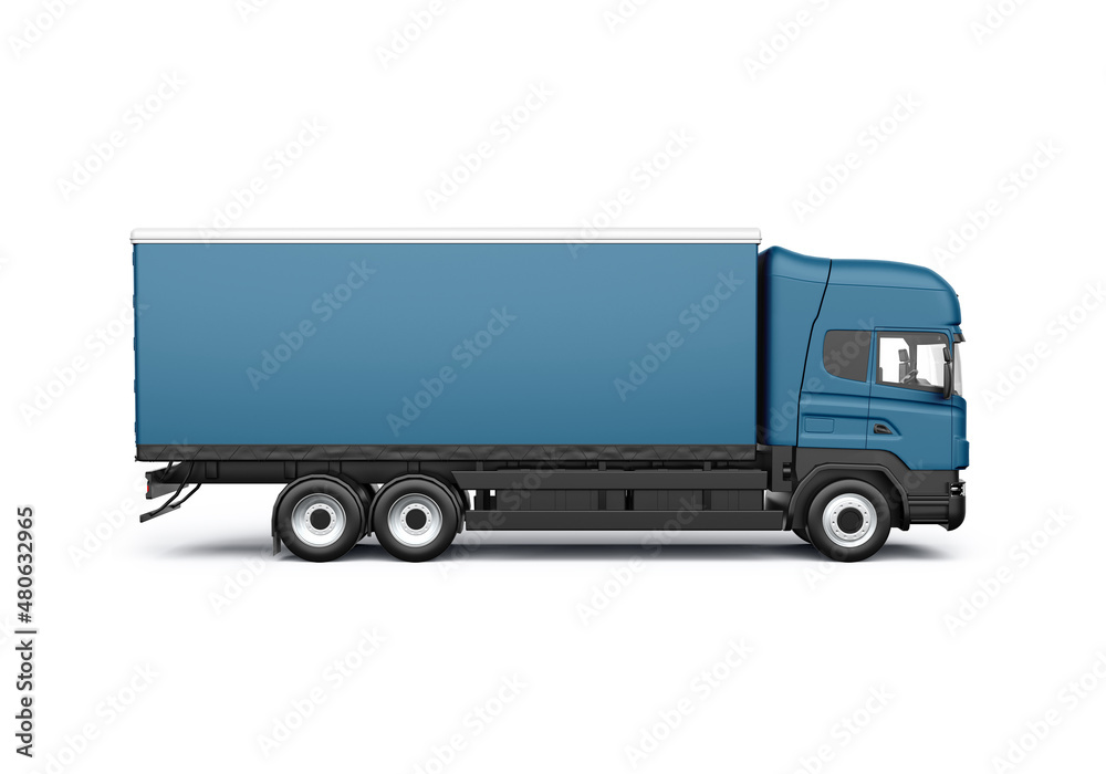 3d rendering mock up truck 3d rendering mock up truck