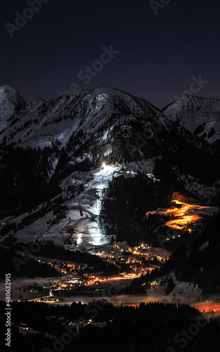Bild auf Leinwand Kirchberg in Tirol am Gaisberg