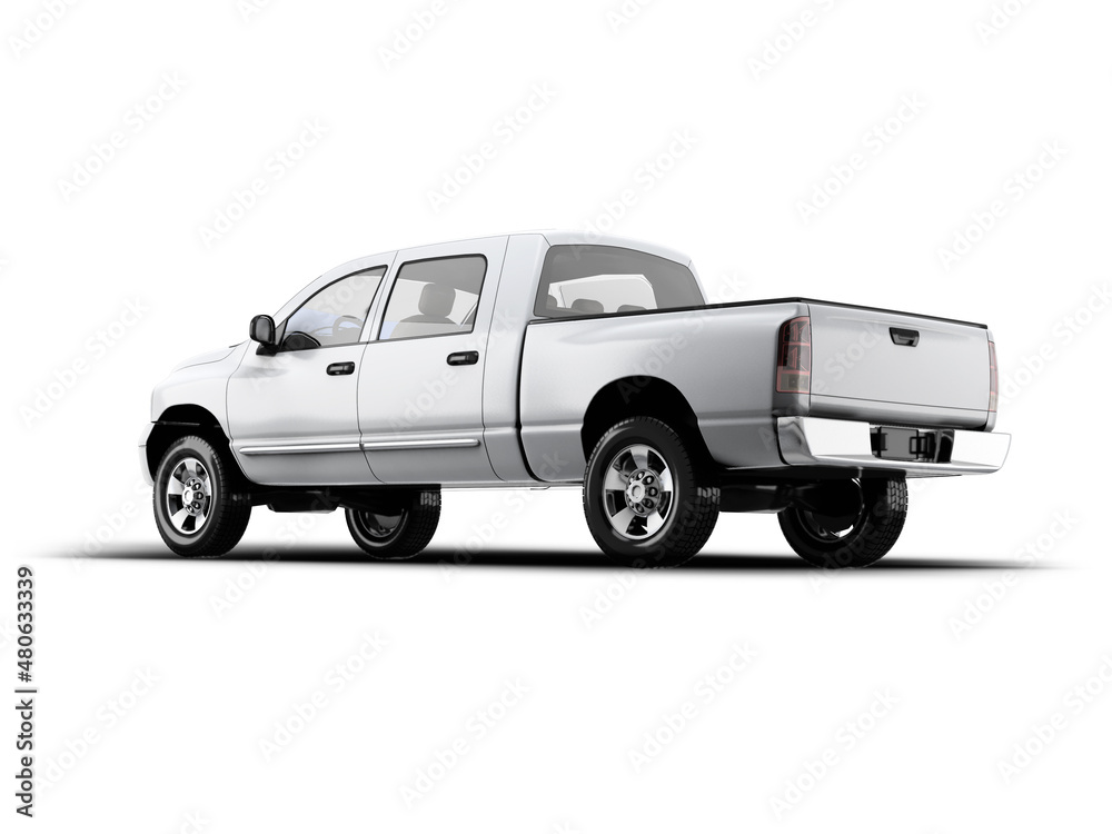 3d rendering mock up pickup 3d rendering mock up pickup