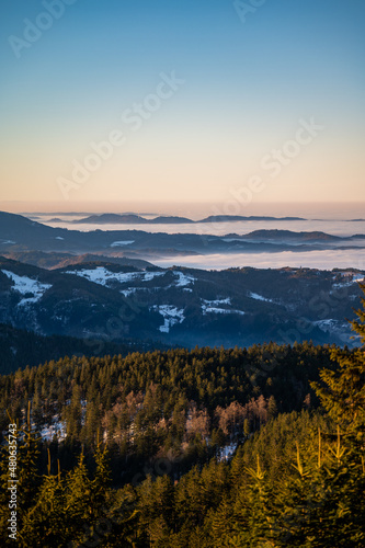 Sonnenaufgang Schwarzwald Bühlertal