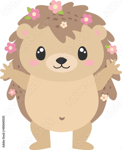 Cute Little Hedgehog photo