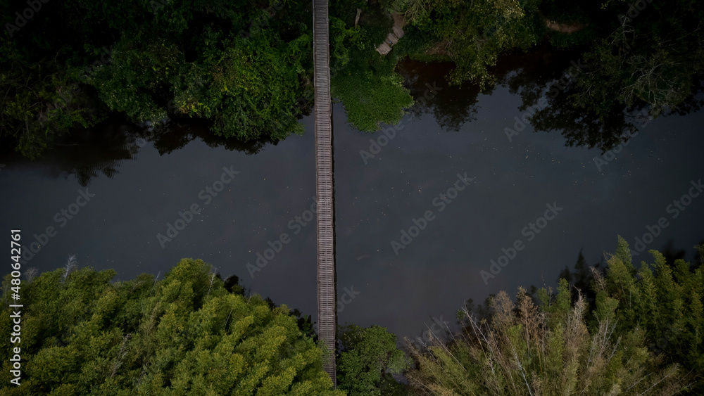 Obraz premium Fotografia aérea da cidade de Pedreira localizada no interior do estado de São Paulo, Brasil.