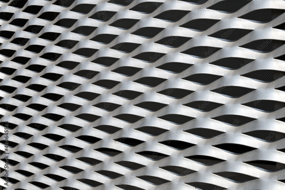 metal grid background metal grid background