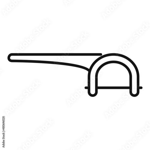 Personal toothpick icon outline vector. Tooth pick