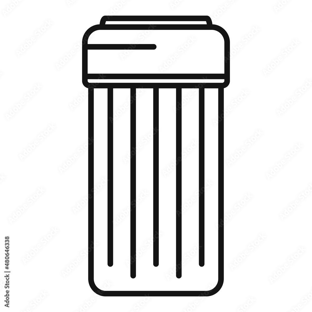 Cutlery toothpick icon outline vector. Tooth stick Cutlery toothpick icon outline vector. Tooth stick