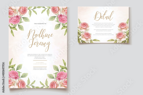 wedding invitation card template © IGNA