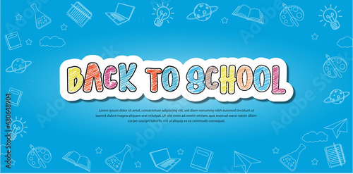 Back to school Banner