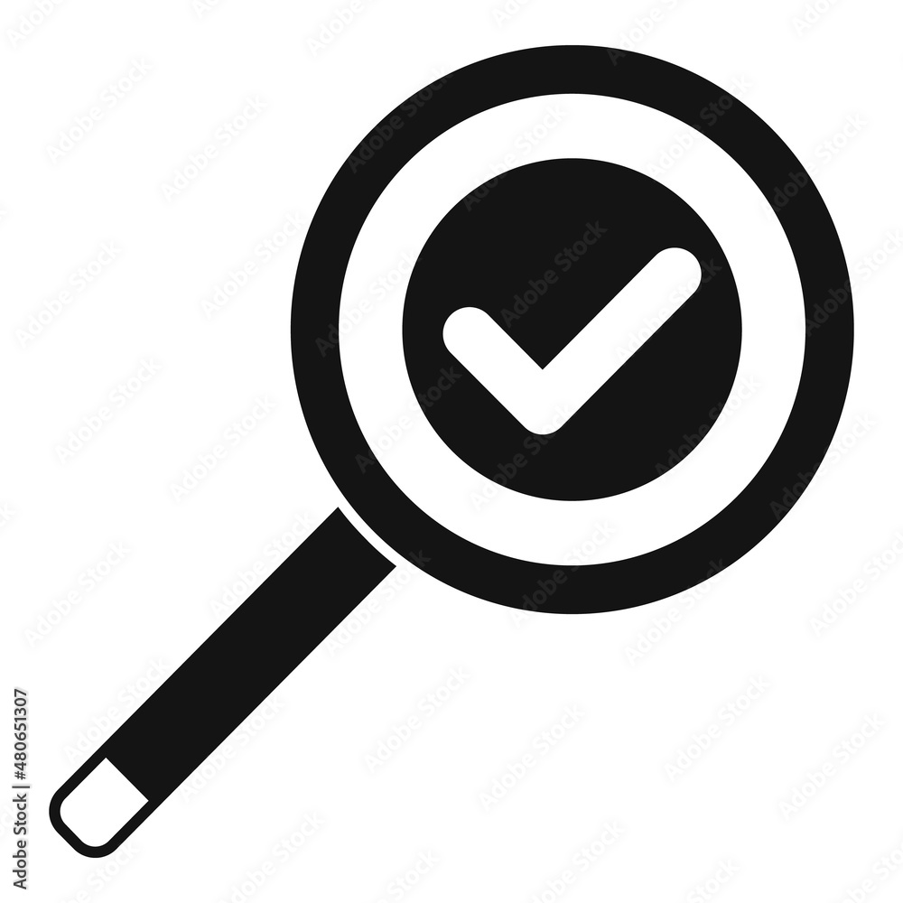 Magnifier comparison icon simple vector. Scale balance Magnifier comparison icon simple vector. Scale balance