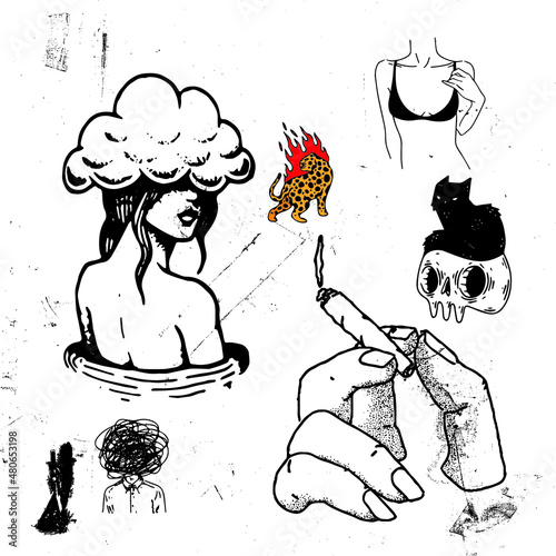 Retro Tattoo collection 29