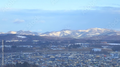 冬の五稜郭タワーからの眺め2