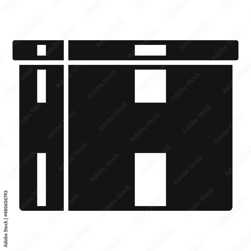 Courier box icon simple vector. Delivery package Courier box icon simple vector. Delivery package