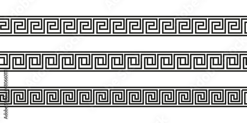 Fotografi Seamless meander patterns