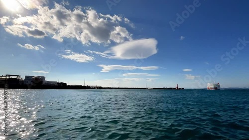 海と空タイムラプス