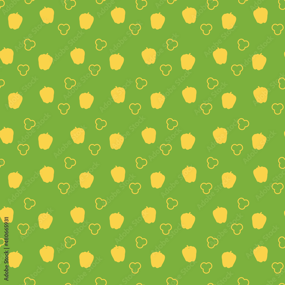 paprika vegetables pattern seamless wallpaper vector illustration design paprika vegetables pattern seamless wallpaper vector illustration design