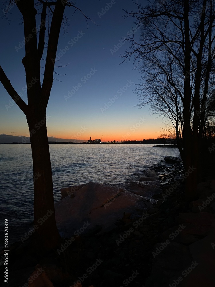 Sunset Lake Ontario