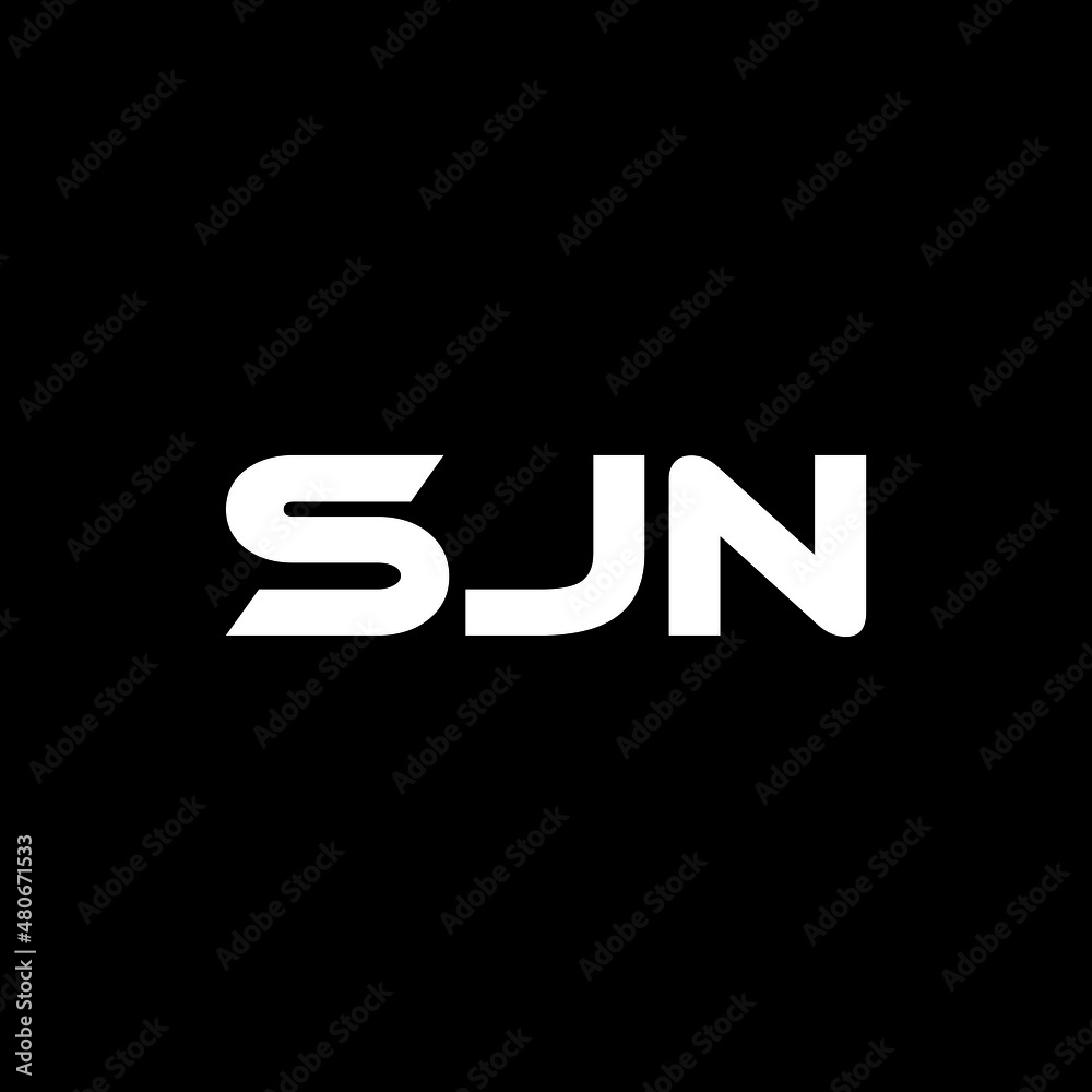 SJN letter logo design with black background in illustrator, vector logo modern alphabet font overlap style. calligraphy designs for logo, Poster, Invitation, etc. SJN letter logo design with black background in illustrator, vector logo modern alphabet font overlap style. calligraphy designs for logo, Poster, Invitation, etc.