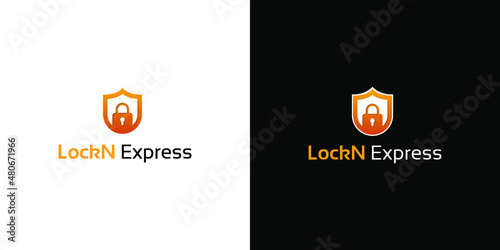 Cloud, domain, hosting logo template