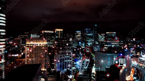 Wallpaper Mural Commerce and technology concept. Retail as a Service. RaaS. Torontodigital.ca