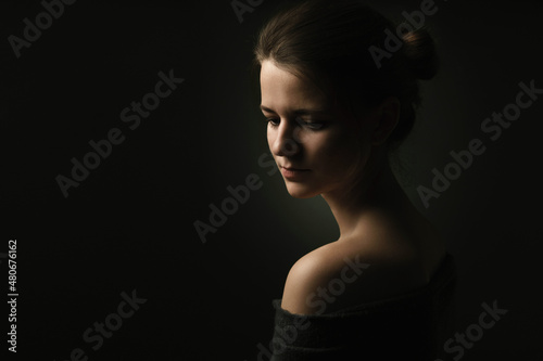 beautiful female portrait