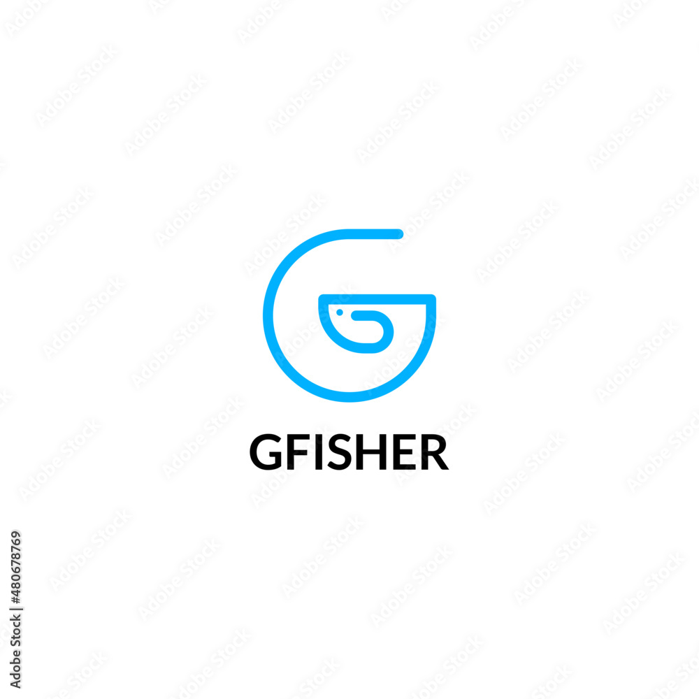 clever g fish line logo clever g fish line logo