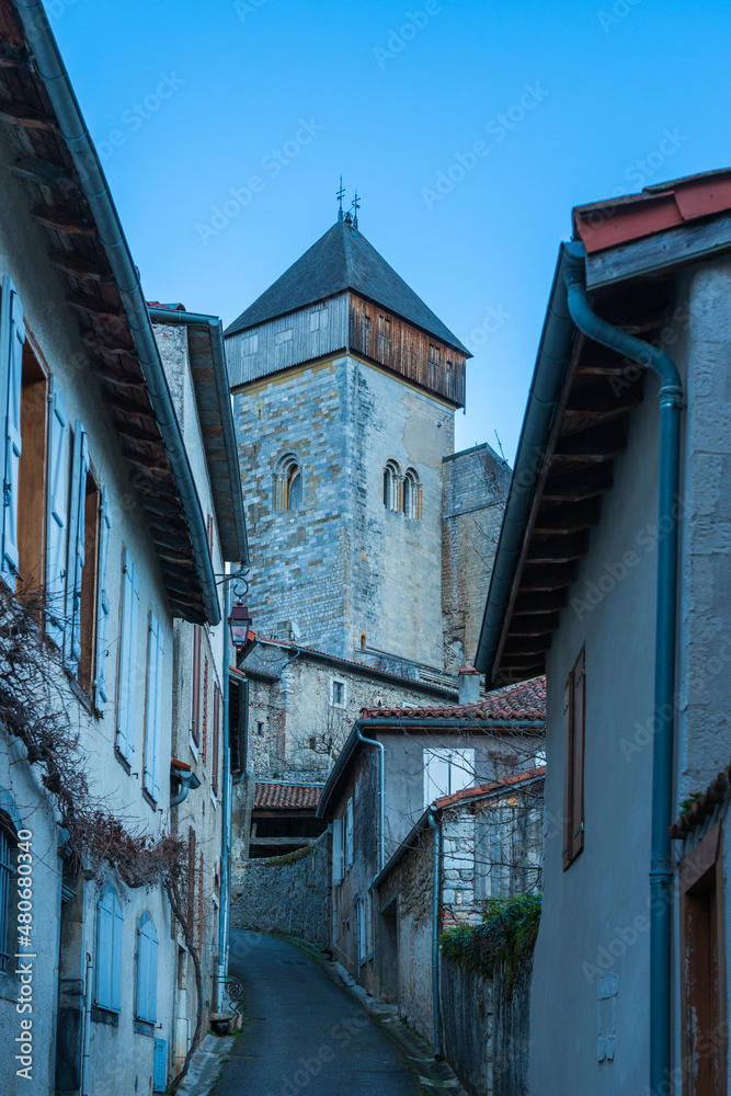 Fototapeta premium Cathedral of Our Lady of Saint Bertrand de Comminges in Haute Garonne, Occitanie, France