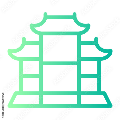 paifang gradient icon