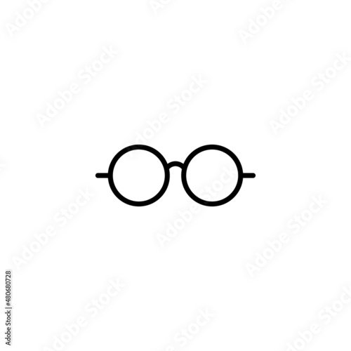 Glasses icon. Glasses sign and symbol