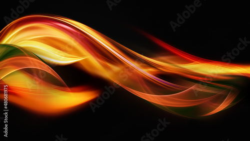 Abstract Fire Background